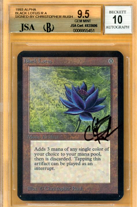 The Artistic Process of Reimagining the Black Lotus Magic Card